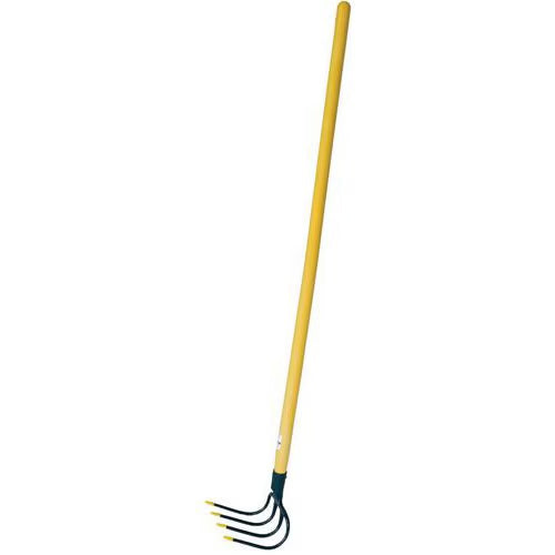 Croc fumier douille 4 dents compositube